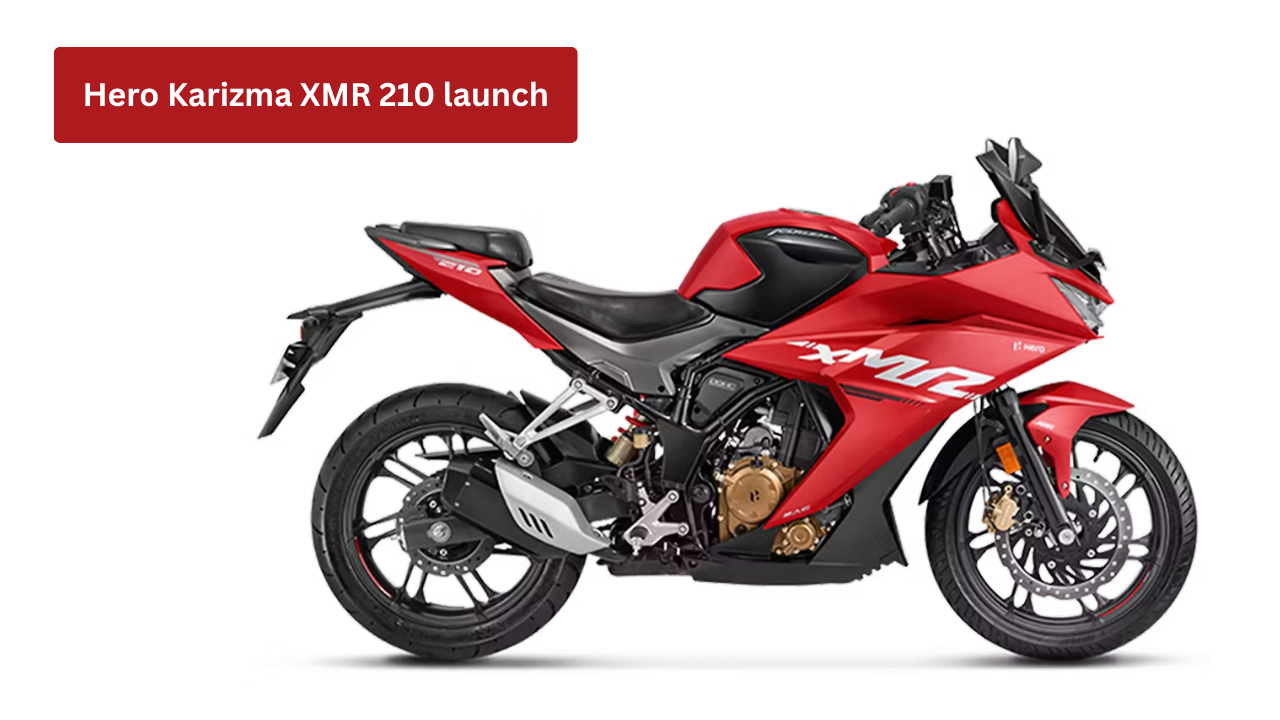 Hero Karizma XMR 210 launch