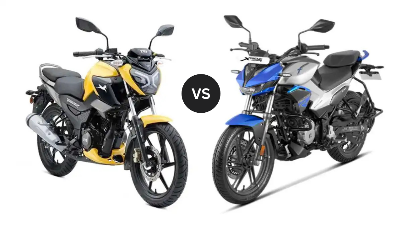 Hero Xtreme 125R vs TVS Raider