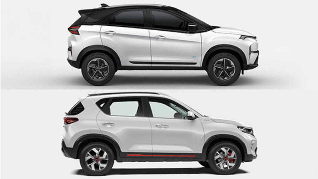 Tata Nexon vs Kia Sonet 2025